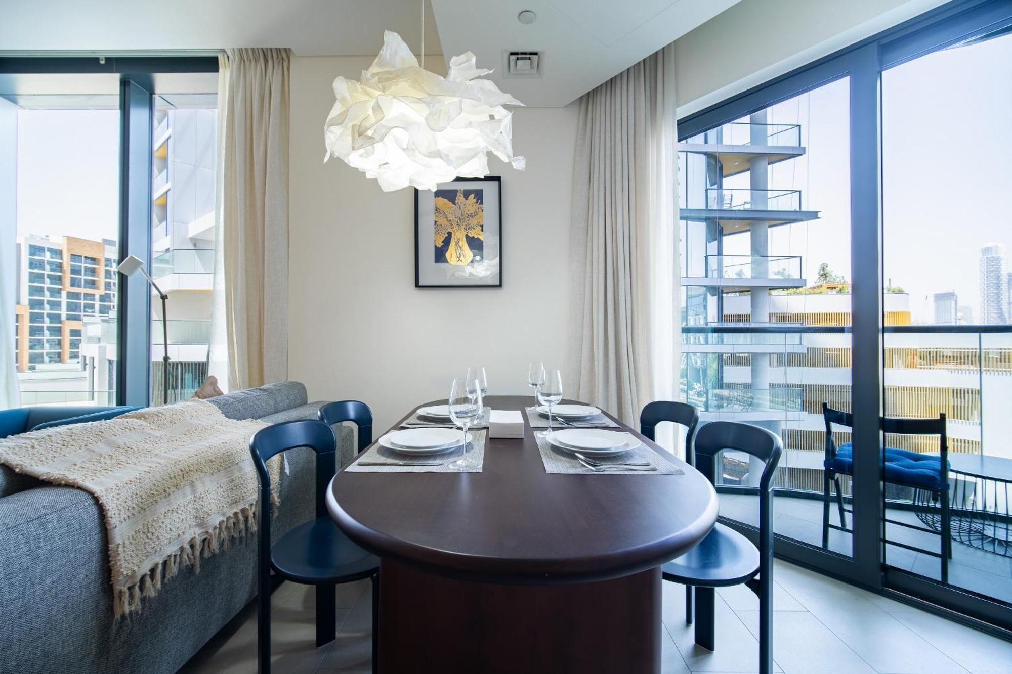 Cozy 2-bdr In Sobha Waves Apartment